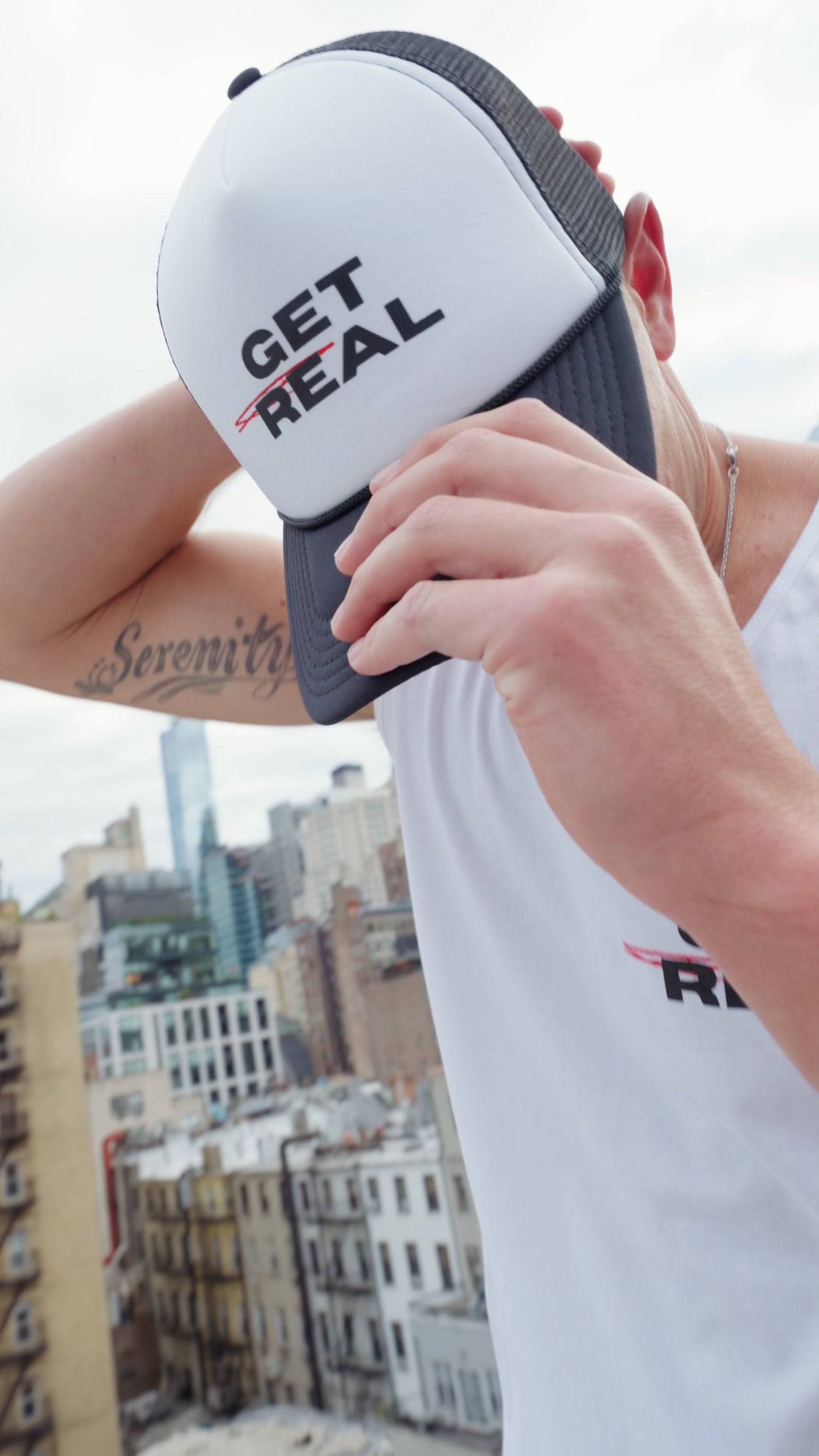 Get Real Logo Trucker Hat