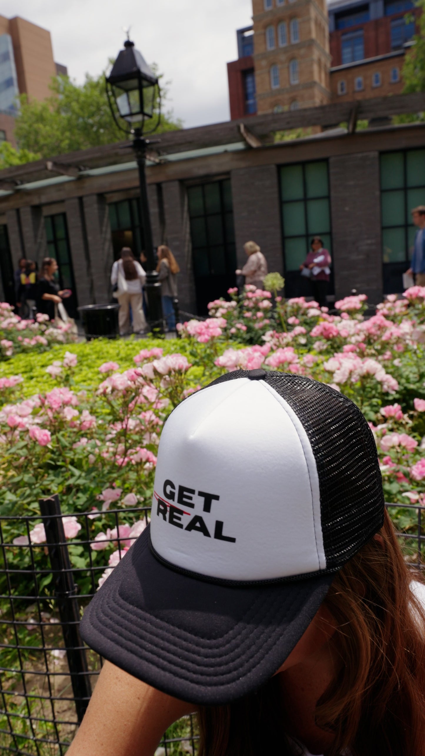 Get Real Logo Trucker Hat