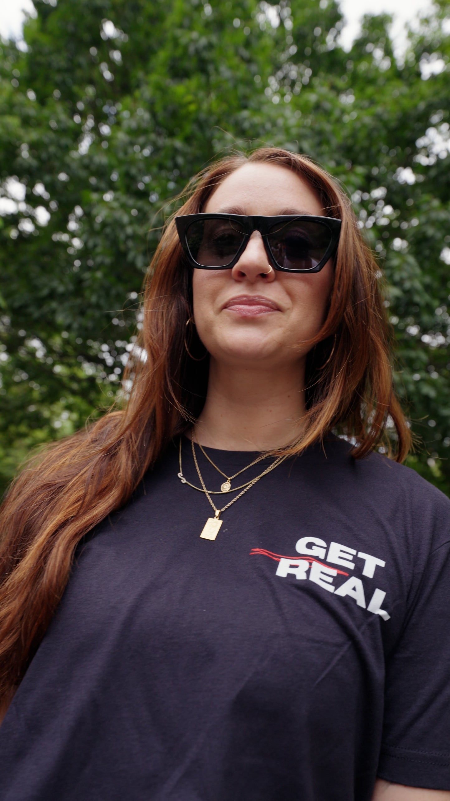 Get Real Logo Tee Shirt